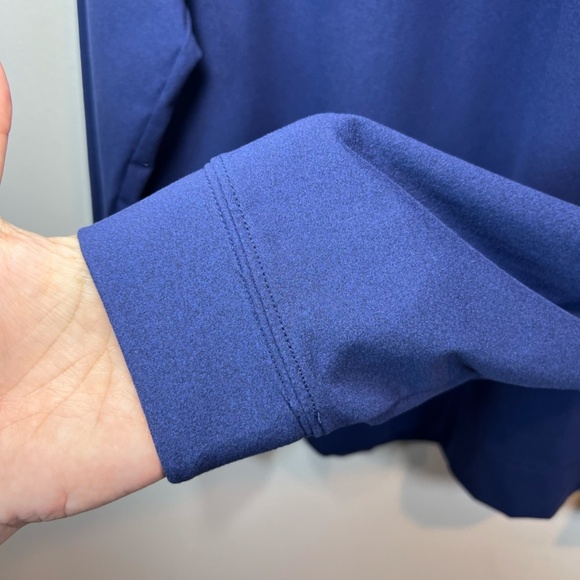 Holderness & Bourne The Westland Pullover Dry Luxe Tailored Fit 1/4 Zip Sz Large - Picture 7 of 16